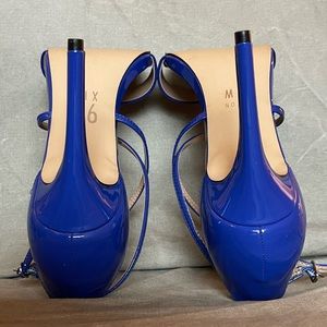 Dodger Blue 4” Heels NWOT